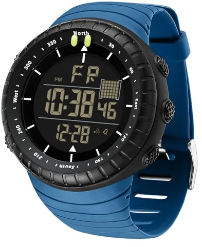 findtime Montre Numérique pour Homme avec Alarme Montre Militaire de Sport pour Homme