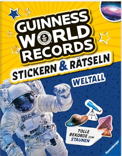 Guinness World Records Stickern und Rätseln: Weltall