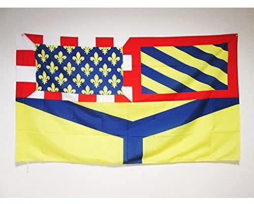 AZ FLAG Drapeau Yonne 150x90 cm Drapeau Français Polyester 100D Fourreau | Usage intérieur et extérieur Drapeau décoratif coutures doubles et bords renforcés avec fourreau pour mât