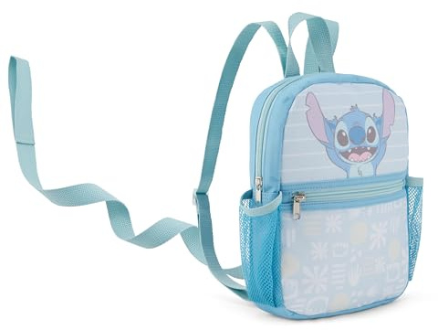 Disney Unisex Baby Harness Backpack with Tether for Kids Rucksack mit Gurt, Stitch Ananas Paradise, 10 inch