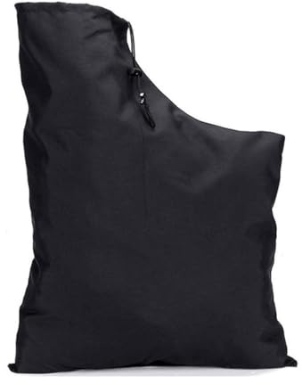 BOBOZHONG Bolsa de Aspiradora para Jardí,Bolsa de Soplador de Hojas con Cordón,Recolector de desechos de Hojas al Aire Libre con diseño de Cremallera para Sopladores de Hojas al vacío de jardín