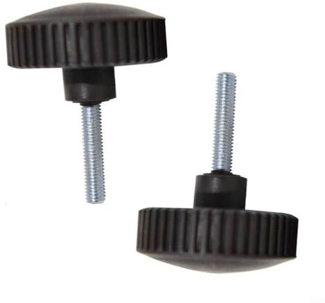 Screws to Securely Attach Your For Garden Swing's Canopy Frame Black Plastic Design