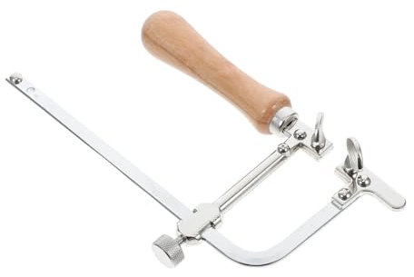 Veemoon Fil De Coupe De Jade De Carrelage Cadre Fil Chape Polyvalente Poignée Ergonomique Scie à Chantourner Légère