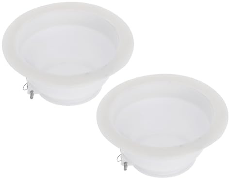 HYTROVE Profumatore Wc in Gomma per Squat Toilets, 2 Pezzi Antiodore e Prevenzione Intasamenti, Design Userfriendly per Eliminare Odori Bagno in Ambienti Bagno