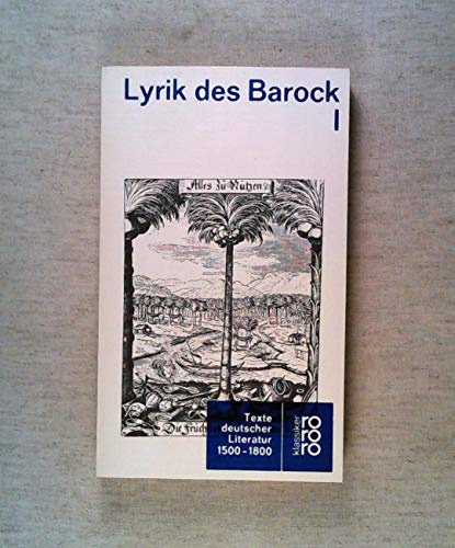 Lyrik des Barock, Band I und II.