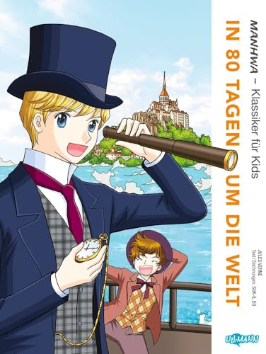 MANHWA – Klassiker für Kids – In 80 Tagen um die Welt: Jules Vernes Abenteuerklassiker als Manhwa für Kinder