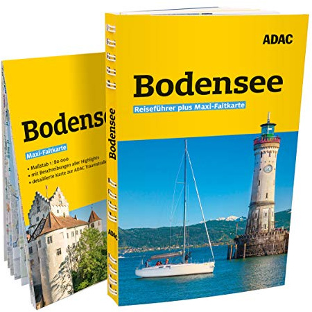 ADAC Reiseführer plus Bodensee: Mit Maxi-Faltkarte und praktischer Spiralbindung