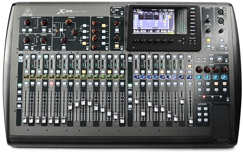 Behringer 32 40-Input 25-Bus Digital Mixing Console, Black (X32)