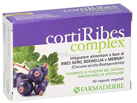 Farmaderbe Corti Ribes Complex, 30 Capsule, color Standard