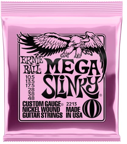 Ernie Ball Mega Slinky Corde per Chitarra Elettrica - 10,5-48