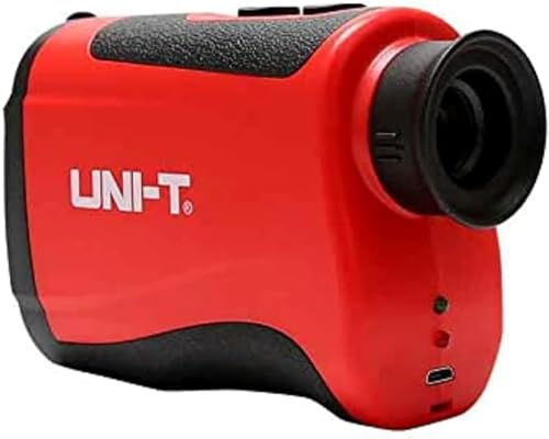 Laser-Entfernungsmesser - Rutschfestes, geräuscharmes Design - 25-mm-Objektiv - Optisches 7X-Zoom-Teleskop - Reichweite bis zu 1000 m mit millimetergenauer Präzision
