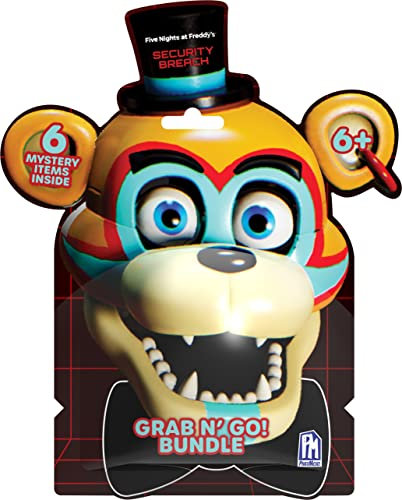 Five Nights at Freddy's - Set di 3 micro statuine 3 cm - personaggi e peluche per videogiochi - Lansay