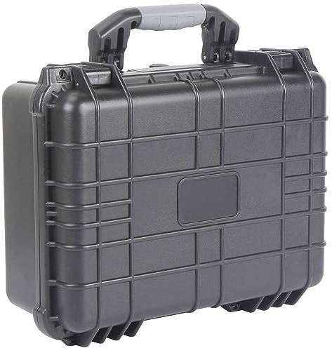 TOOLCRAFT Universal Outdoor-Koffer | spritzwassergeschützt | schlagfester Koffer | Werkzeugaufbewahrung | Werkzeugkoffer ohne Inhalt | wasserdichter Koffer |