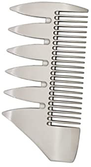 MAGICLULU Pflegende Bartbürste Reinigungslösung Für Ohrlöcher Fuß Messgerät Böser Blick Haarspange Klaue T-shirt Lineal Bartkämme Kosmetik Aschenbecher Herrenrasur Doppelseitig Kamm Mann