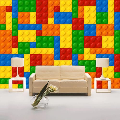 MIXUEXUNLU 3D Mural Wallpaper Living Room Bricks Children's Bedroom Wall Home Decoration Background