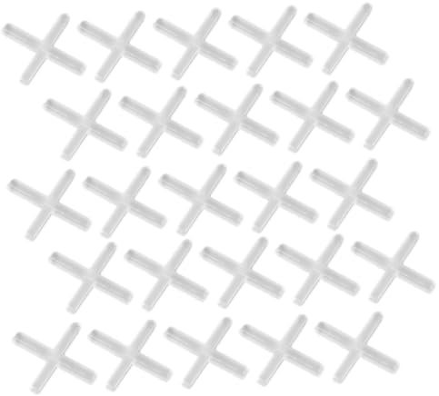 SEWOART 1000pcs Cross Tile Spacers Leveling Tools for Ceramic Floor Installation Reusable Grout Spacers for DIY Tiling Projects Compact and Lightweight Design for Precision Alignment