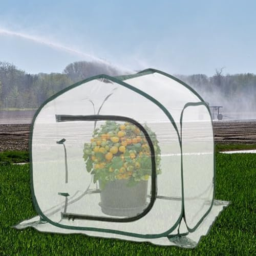 Tienda de campaña para invernadero, transparente para invernadero, jardín, flores, sol, habitación, cubierta portátil, gestión de la temperatura