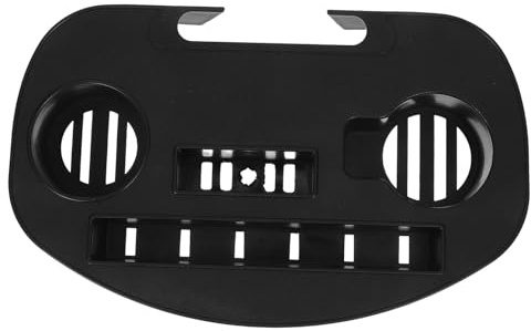 Toyvian Vassoio Portabicchieri in Plastica per Sedia Reclinabile Accessorio Organizer Multiuso per Bevande da Esterno Portatile e Compatto per Spiaggia e Campeggio Riutilizzabile
