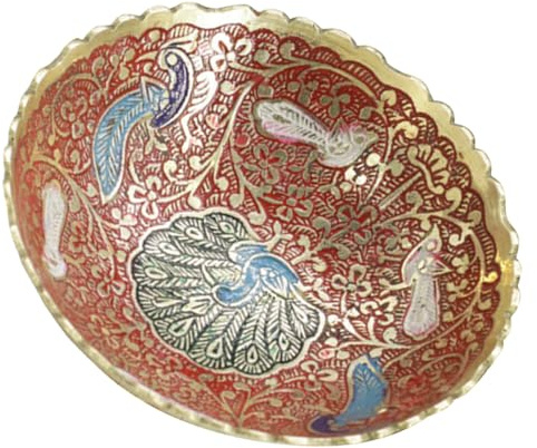 Levemolo Ciotola d'Acqua per Offerte Buddiste in Rame Massiccio Coppa Decorativa per Culto e Meditazione Accessorio Tradizionale per Tempio e Uso Domestico