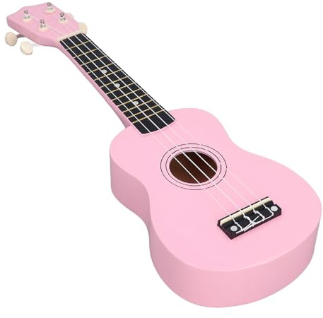 Hamwesh Ukulele per Bambini, Chitarra per Bambini in Tiglio da 21,3 Pollici, Mini Chitarra con Quattro Corde per , Principianti, Regalo per
