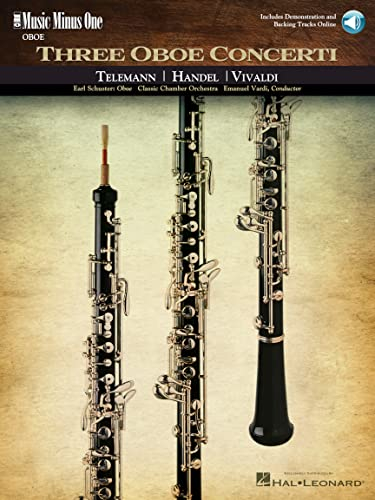 Oboe Concerti: Telemann F Minor; Handel No. 8 in B-flat Major; Vivaldi D Minor, Rv454(236)