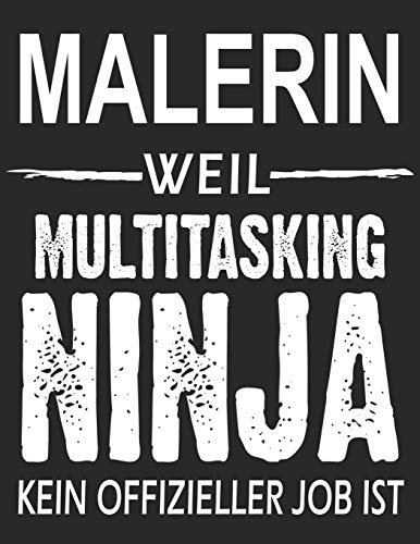 Notizbuch: für Malerinnen, über 100 Seiten Dot Grid Punkteraster für alle Notizen, Termine oder Skizzen, Jounal Format A4+