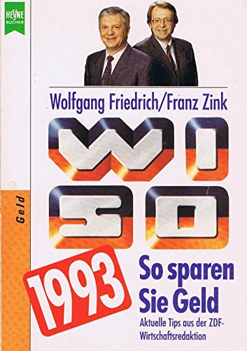 WISO So sparen Sie Geld 1993