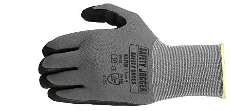 SAFETY JOGGER Allflex 10 - Guante de montaje, color negro