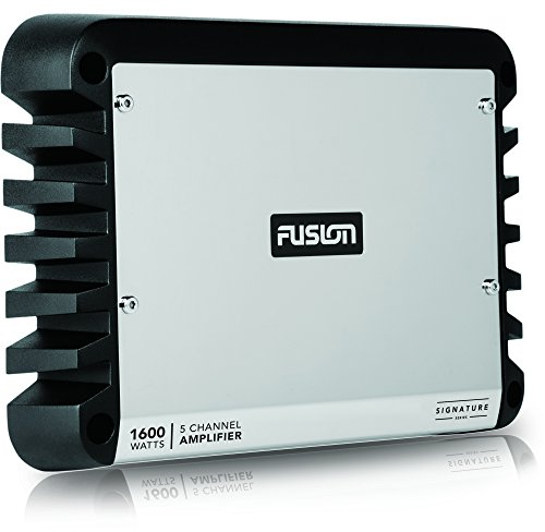 Fusion Unisex SG-DA51600 D-Class 5 Channel Signature Series Amplifier, Silver