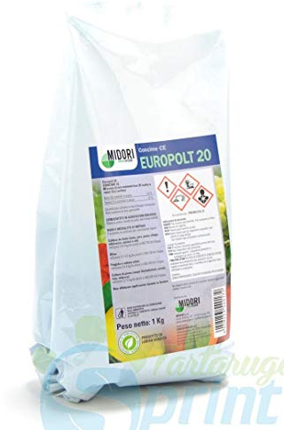 NEW PHARM EUROPOLT 20 1 kg POLTIGLIA Blend of Boro Sodium and Copper Against Mushrooms
