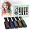 Magicat Haarkreide für Mädchen Set I 5 auswaschbare Farben I Tolles Geschenk Einschulung Mädchen 2025 I 3 Jahre bis 7 Jahre I Kreatives Mitgebsel Kindergeburtstag I Schultüte Mädchen Füllung