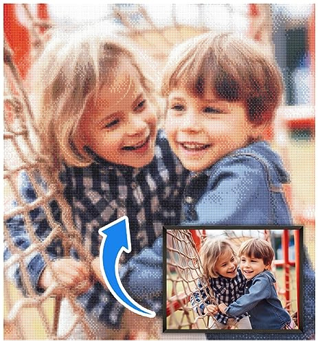 ARTULIO Diamond Painting Eigenes Foto - 30x40cm – 5D Diamant Painting Personalisiert