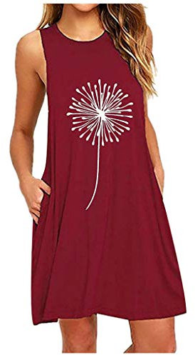AMDOLE Deals of The Day Blusenrock Women Dress Strandtuch Damen Zum Umbinden Strandkleid Dame Sandalen Damen Sommer Strand Damen Tunika Langarm Elegant Bunte Kleider