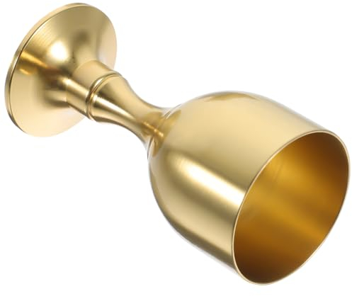 PRETYZOOM Grand Calice D'autel En Or Tasses De Communion Gobelet Doré Pour Église Verres À Vin En Laiton Rituel Calice Sacré Pour La Décoration De Première Communion