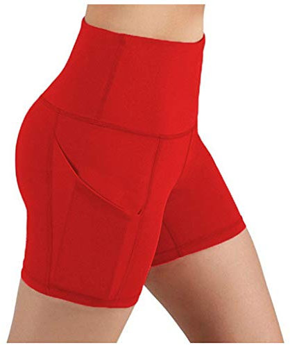 Radlerhose Damen Kurze Shorts Boom Booty Stretch Scrunch Sexy Gym Shorts Kurze Hose Hotpants Leggings Für Yoga Gym Fitness Poledance Premium Biker Shorts Damen