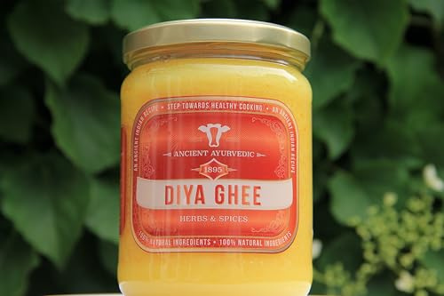 Ghee - Diya Ghee - 500 ML - Processed from grass fed cow's butter - Ancient ayurvedic