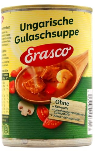 Erasco Ungarische Gulaschsuppe, 12er Pack (12 x 390ml)