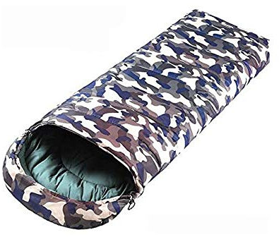 Camping randonnée Montagne Camouflage Sac de Couchage Type d'enveloppe épissage Portable extérieur Ultra-léger Sac de Couchage Compact Portable