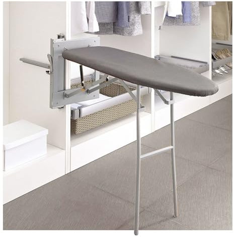 ZFUCMAYL Tabla De Planchar Extraíble,Tabla De Planchar Retráctil con Soporte De Elevación,Tabla De Planchar Oculta con Cubierta Resistente Al Calor,para Apartamento En Casa