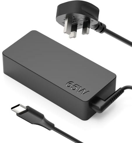 SKOTSLYE 65W USB C Laptop Charger for Lenovo Thinkpad/Yoga, Chromebook | Compatible with Lenovo Thinkpad T480 T480s T490 T490s T495s, Yoga S730 C930 C940 C740 730 730S, Fast USB-C charging