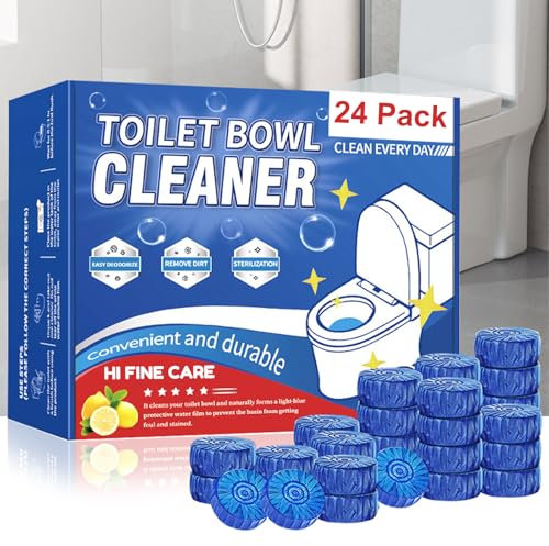 Compresse per la pulizia del WC, pastiglie per la pulizia automatica dei serbatoi settici, a rapida soluzione, freschezza di lunga durata, sicure per tutti i servizi igienici, fosse settiche e tubi