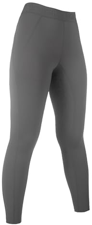 HKM Unisex Kinder Leggings Tabea Silikon-vollbesatz