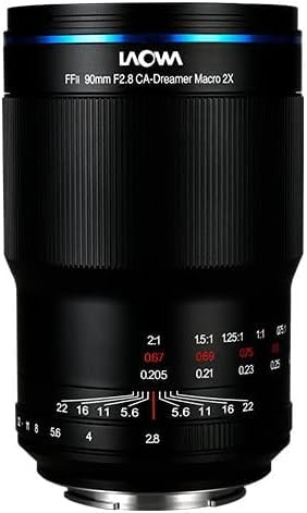 Venus LA0WA 90mm f/2.8 2X Ultra Macro APO Lens for S0NY E Mount Camera, Full Frame Manual focus,Black