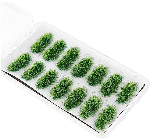 HOMSFOU Touffes Herbe Artificielles Plastique Décorations De Table De Sable Modèle Herbe Statique pour Jardins Miniatures Et Chemins