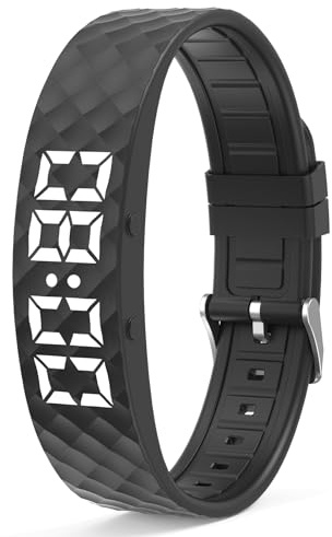 LDCBFTR Non Bluetooth Fitness Tracker Pedometer Watch Step Counter Calories Activity Tracker Sleep Monitor Alarm Clock IP67 Waterproof Fitness Watch for Adult Kids