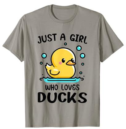 Patos de goma para amantes de los patos, regalo para niñas Camiseta