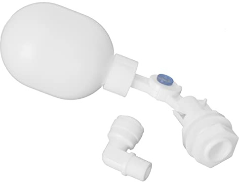 Jauarta Valvola a Galleggiante Regolabile più Piccola, per Installazioni Sia Permanenti Che Temporanee, Valvola da 3/8 BS per Acqua Potabile