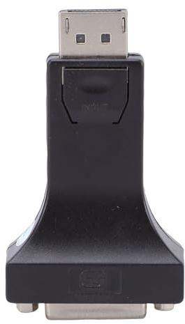 Plyisty Display Port to DVI Converter, 1080p HD Video Adapter with Locking Mechanism and Hot Plugging, for Laptop Computer and VGA Display Devices