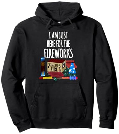 Pyro Lustiger Spruch Feuerwerk Silvester Pullover Hoodie