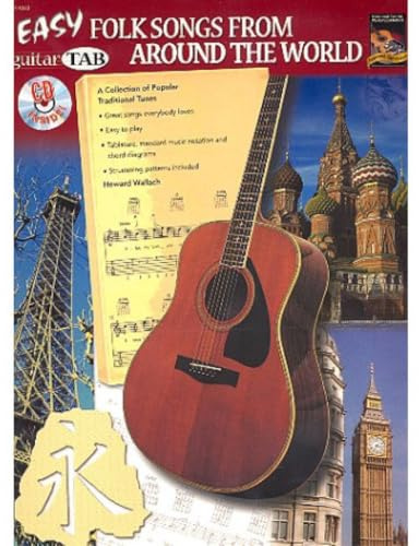 Guitar Tab- Easy Folk Songs from Around the World (National Guitar Workshop)